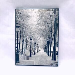 Small Photo Art Reproduction - Paris Focus - Stairs of Montmartre